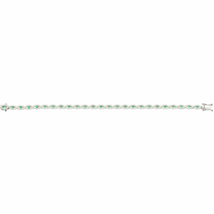 Bracelet Riviere Emeraude