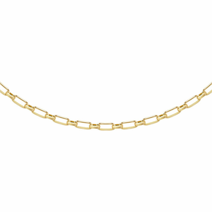 Collier Grosses Mailles Alternées