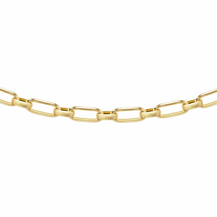 Collier Grosses Mailles Alternées