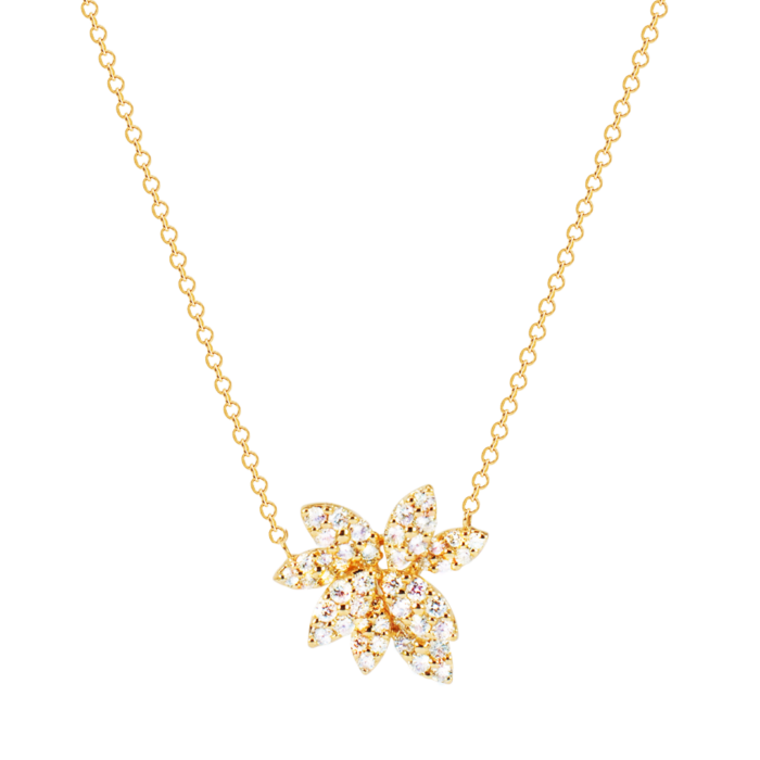 Collier bouquet de diamants