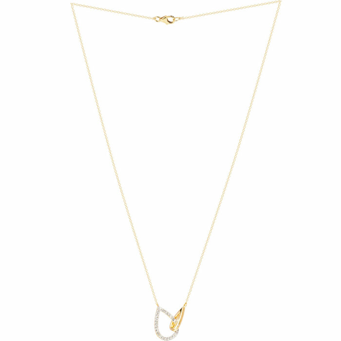 Collier gouttes entrelacés