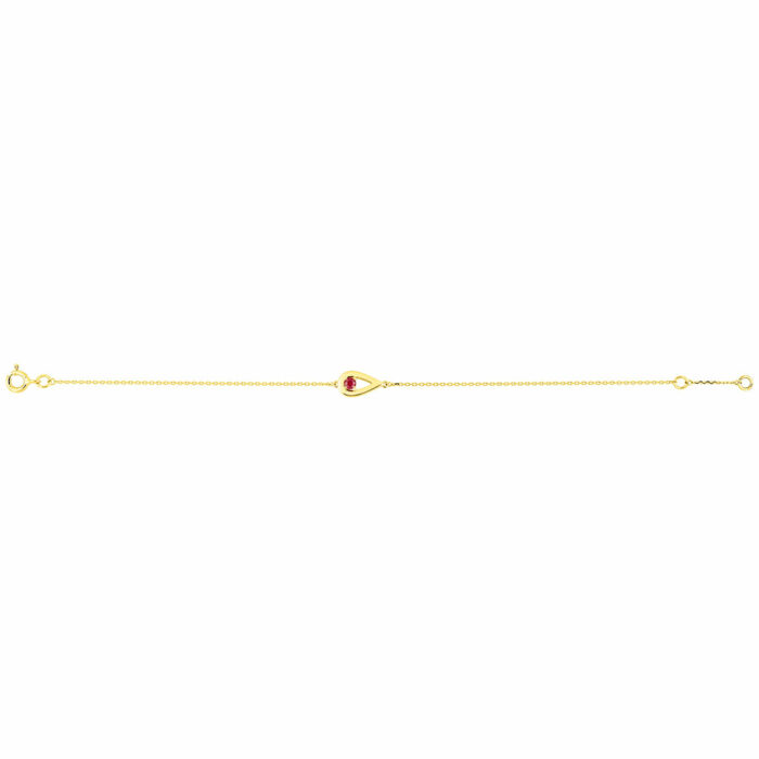 bracelet rubis or