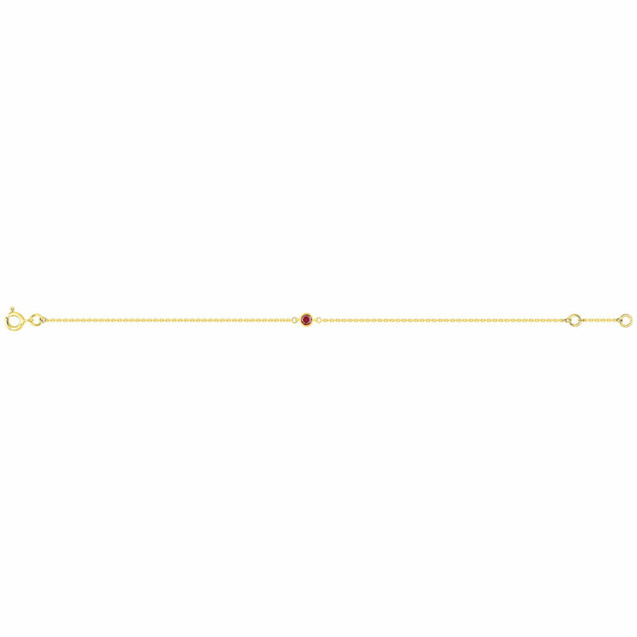 bracelet rubis or