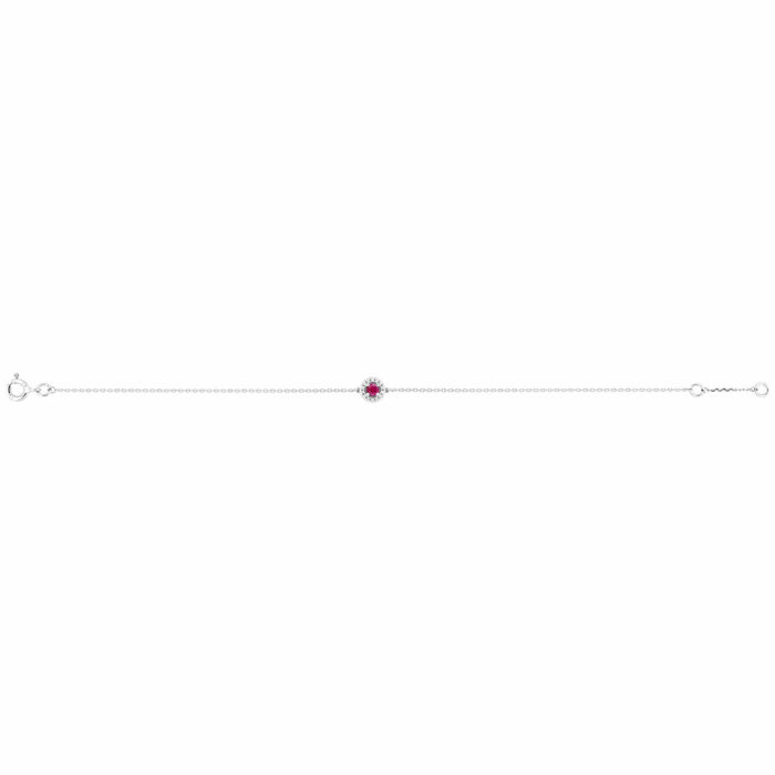 bracelet luxe Rubis diamant