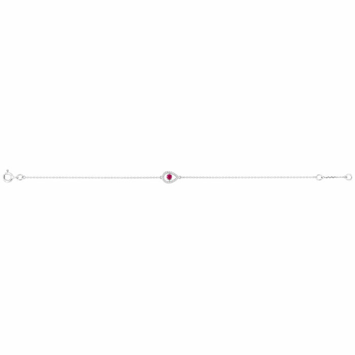 bracelet luxe Rubis diamant