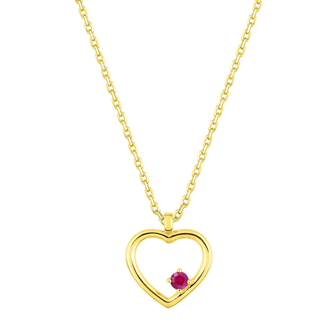 collier-coeur-rubis-37133 Collier coeur rubis