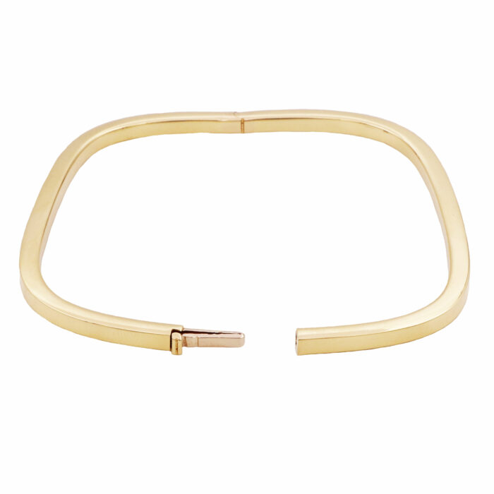 Bracelet Fil Carré 3mm Ouvrant – Image 4