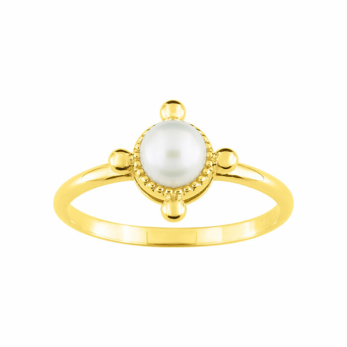 bague perle de culture