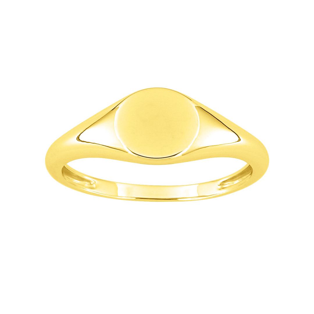 chevaliere-or-jaune-750-17533 Bague chevalière diamant or blanc