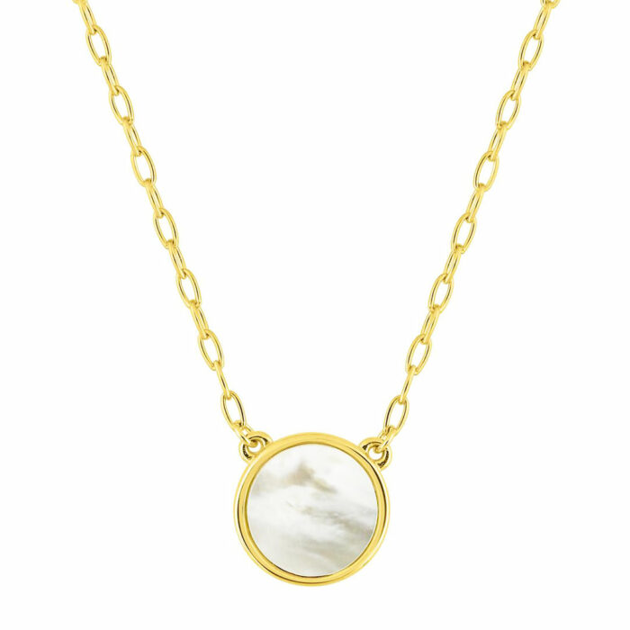 collier nacre or