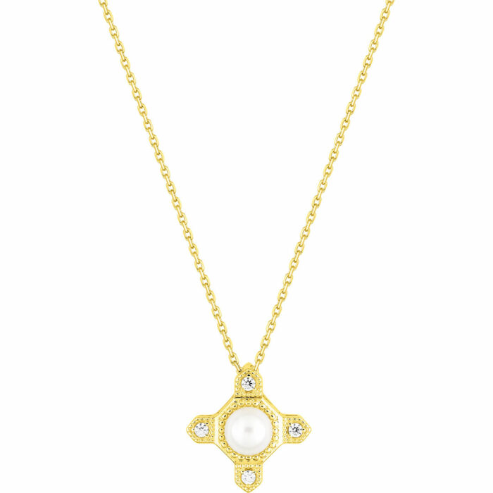 collier perle or diamant