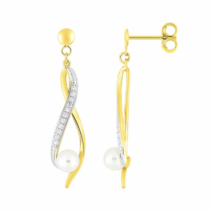 boucles perle