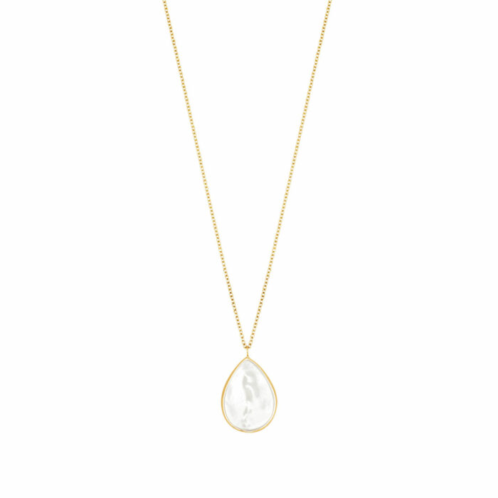 Collier poire nacre