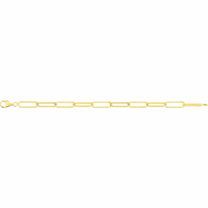 chaine rectangle or 7mm