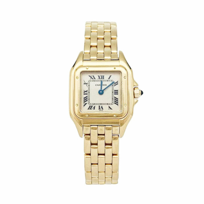 Montre panthere cartier or jaune