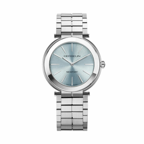 montre herbelin bleu arctique
