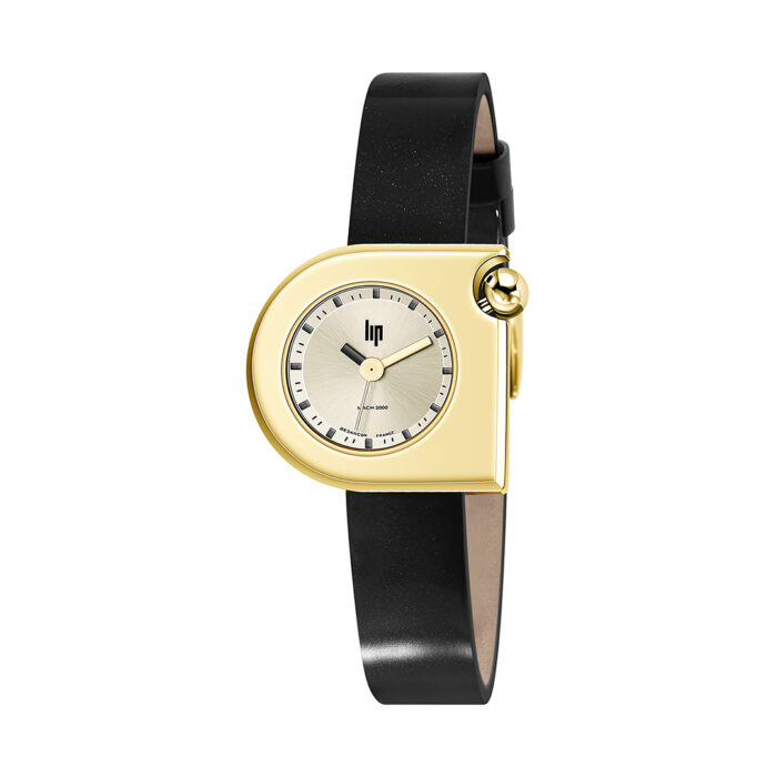 Montre Lip Mach 2000 Mini Moon Noir Or 671169