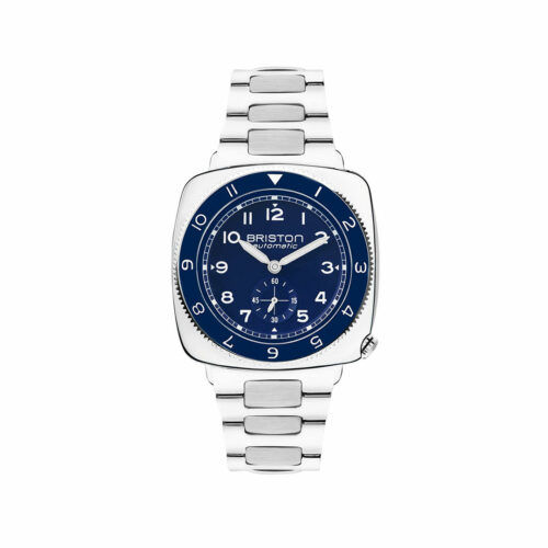 Montre Briston Clubmaster Legend Petite Seconde bleu Acier