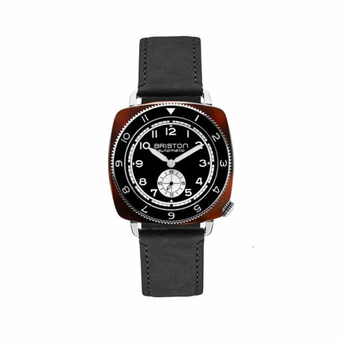 Montre Briston Clubmaster Legend Petite Seconde Cuir Noir
