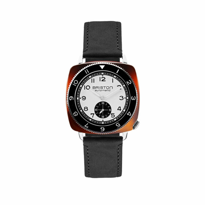 Montre Briston Clubmaster Legend Petite Seconde Blanc Noir