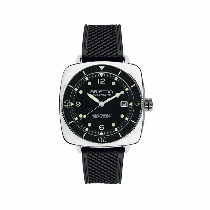 Montre Briston Clubmaster Legend Diver Acier Noir