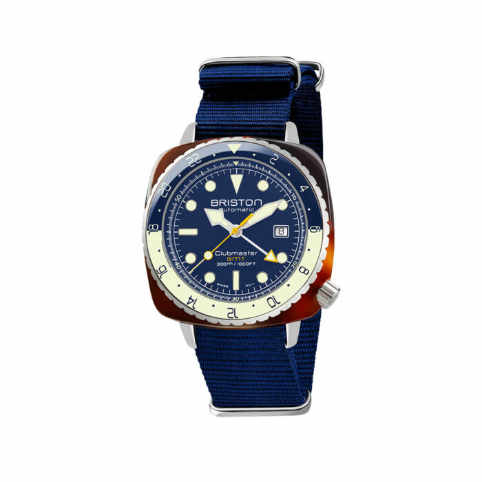Montre Briston Clubmaster Diver Pro GMT Bleu