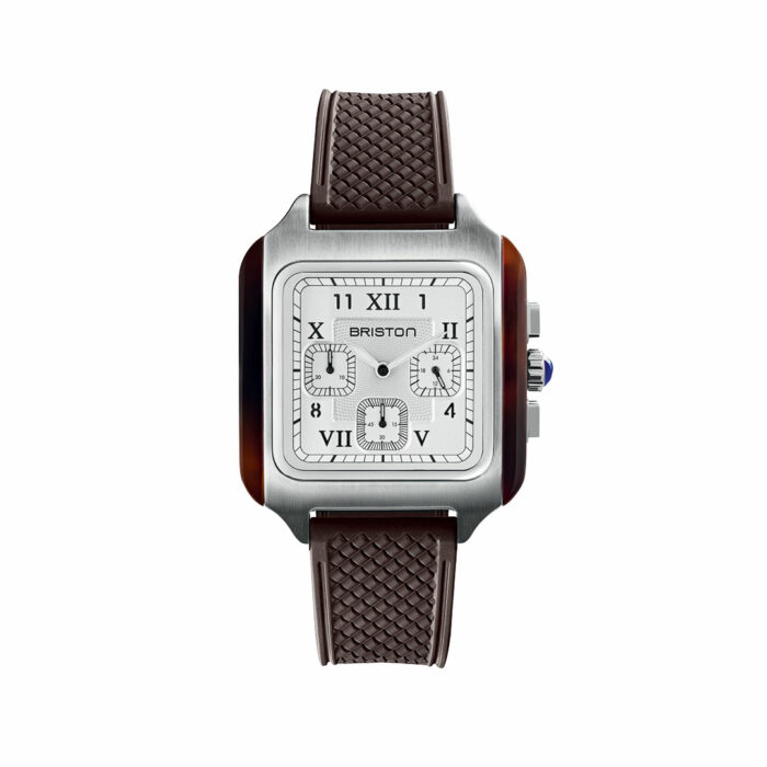 Montre Briston Streamliner Kennedy Chrono Marron