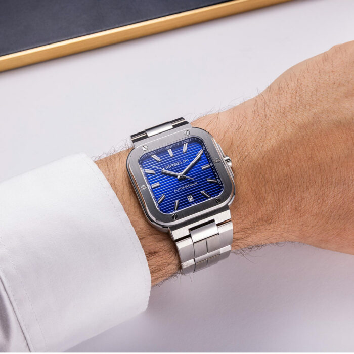 Montre Cap Camarat Square Bleu Acier 1646B115 – Image 2