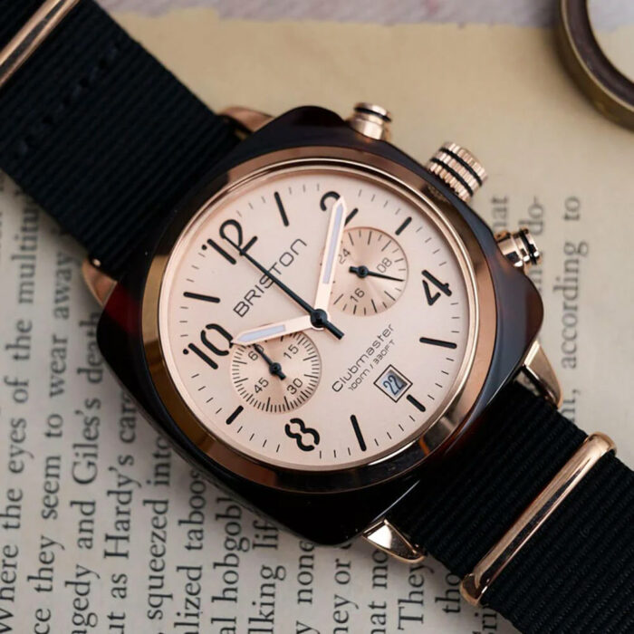 Montre Briston Clubmaster Classic Rose Gold