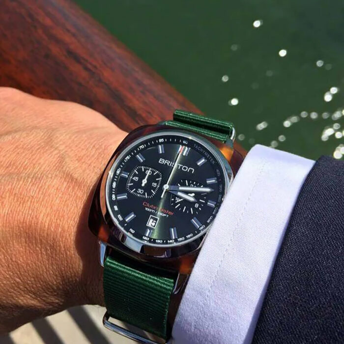 Montre Briston Clubmaster Sport Vert