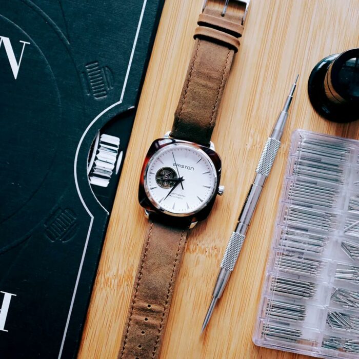 Montre Briston Clubmaster Iconic Automatique Blanc