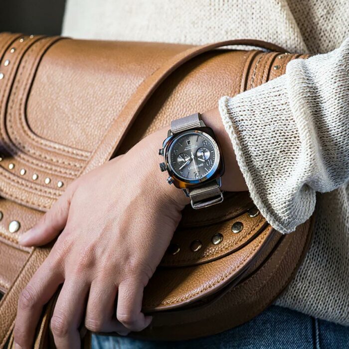 Montre Briston Clubmaster Classic Gris Taupe