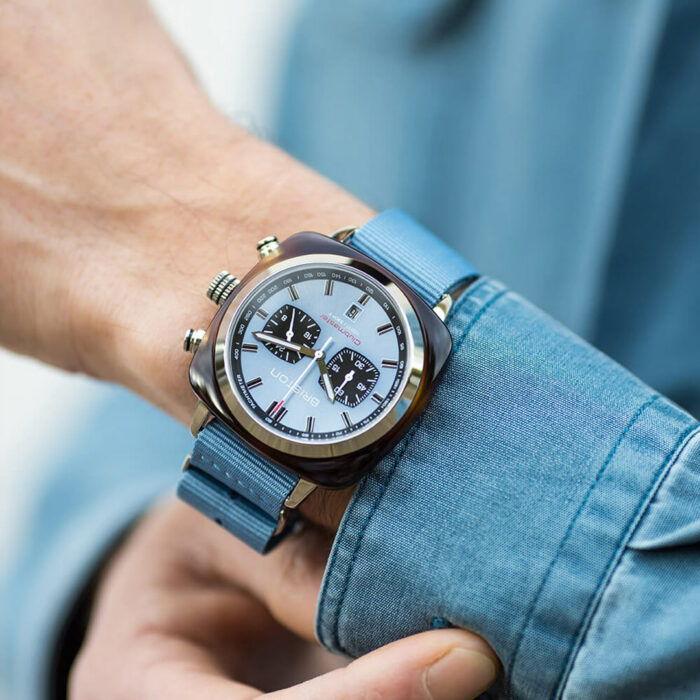 Montre Briston Clubmaster Sport Bleu Glacier