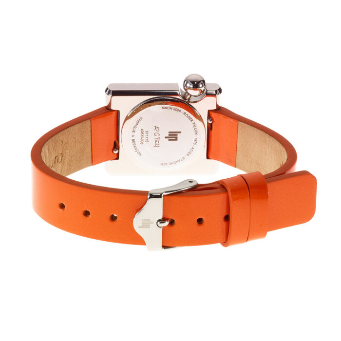 Montre Lip Mach 2000 Mini Square Orange 671175