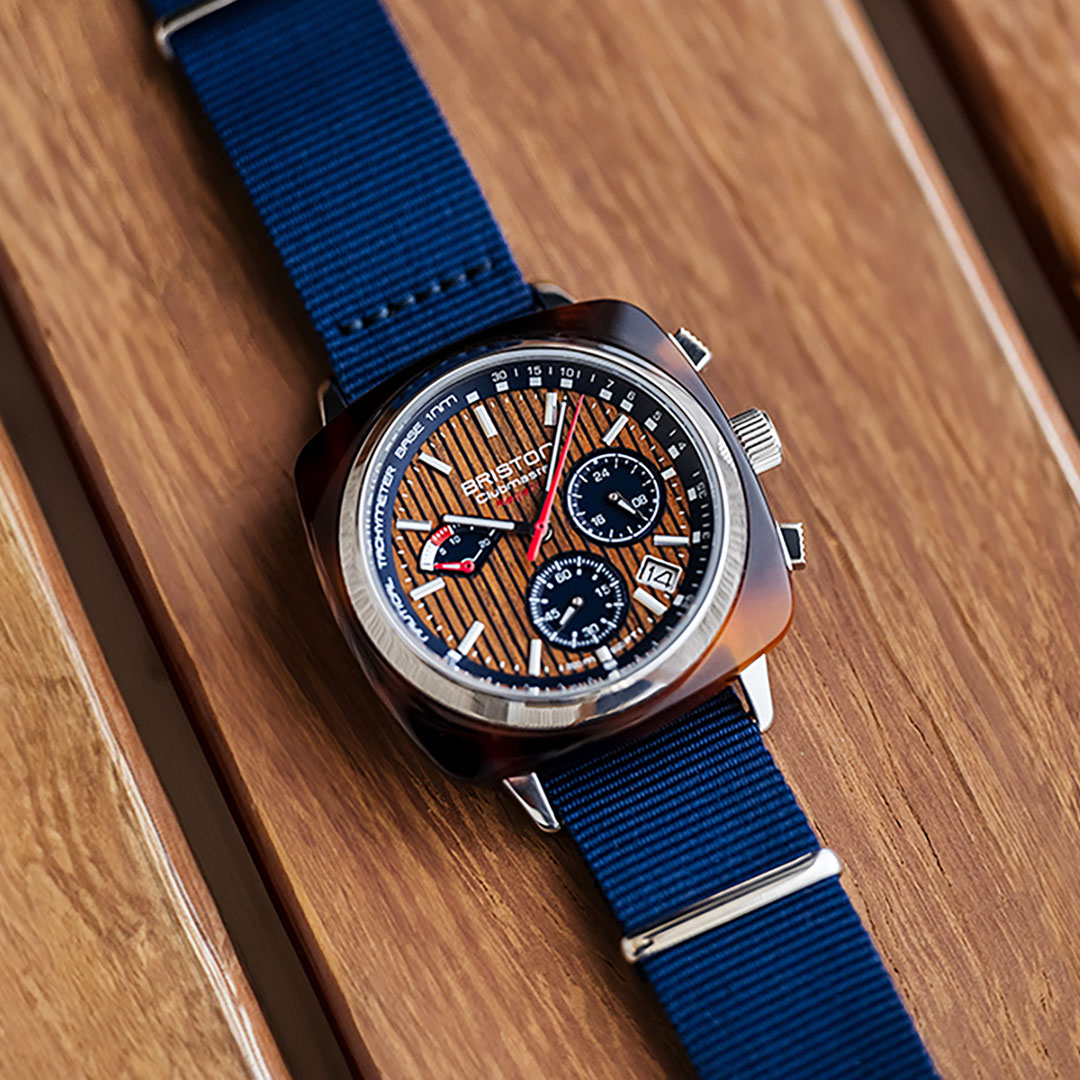 2-briston-REGATTA-42mm-CHRONO-MECA-QUARTZ–241542.SA.T.15W.NNB Montre Briston Clubmaster Regatta Noyer