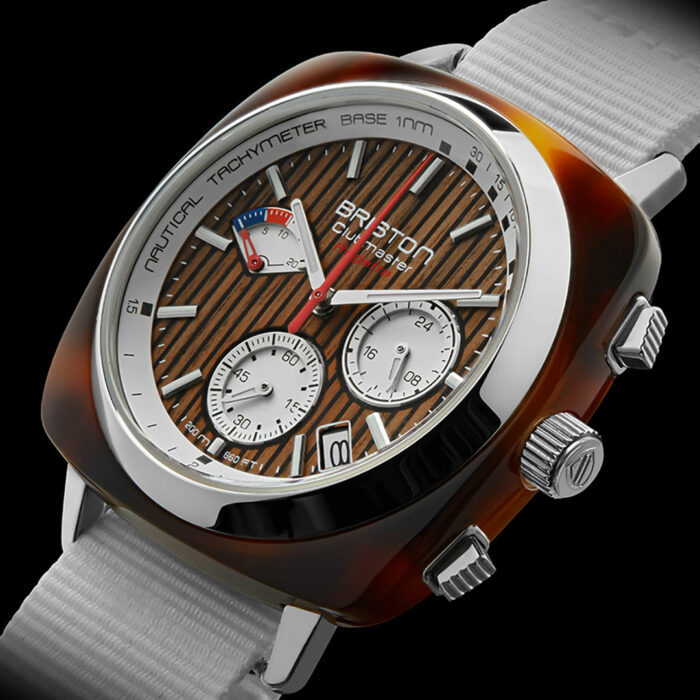 Montre Briston Clubmaster Regatta Noyer Blanc