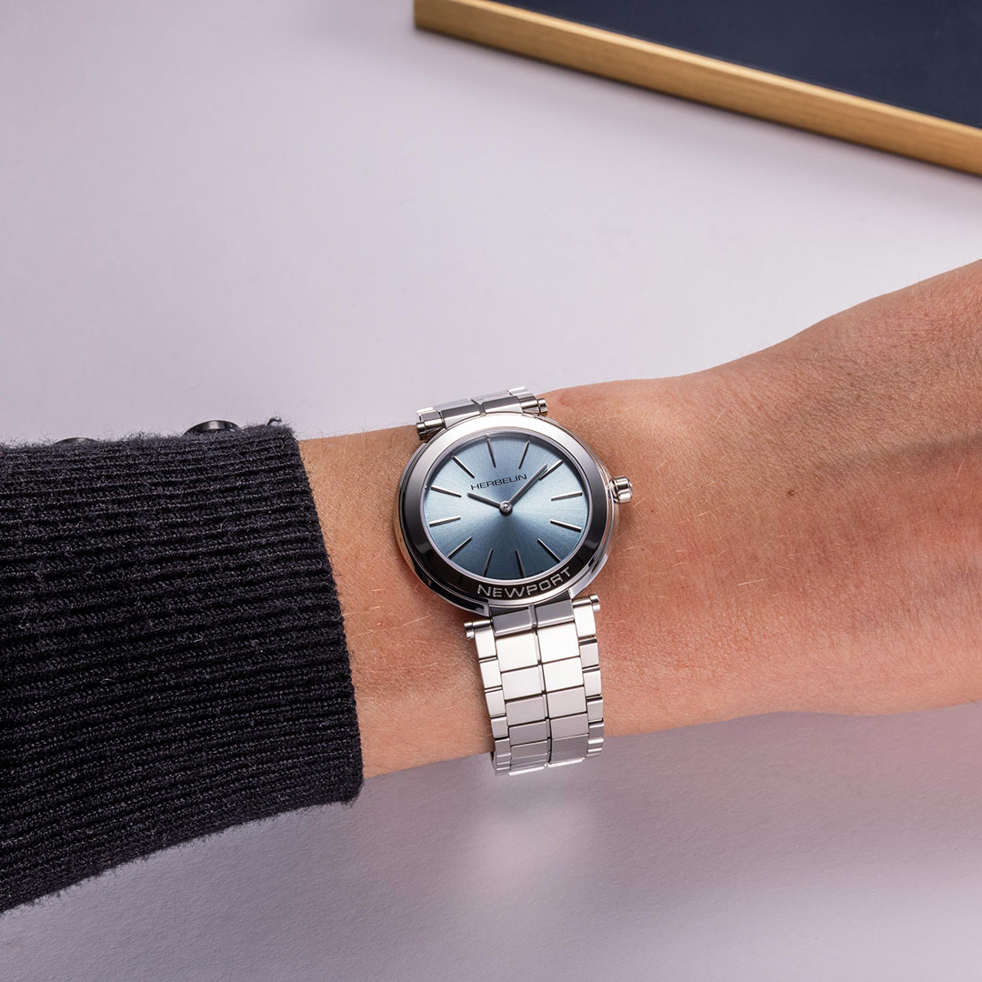 3-16922B125 Montre Herbelin newport bleu arctique 16922B125