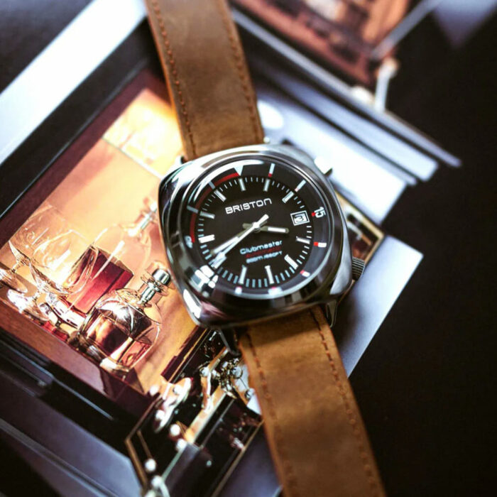 Montre Briston Clubmaster Diver Cadran Noir
