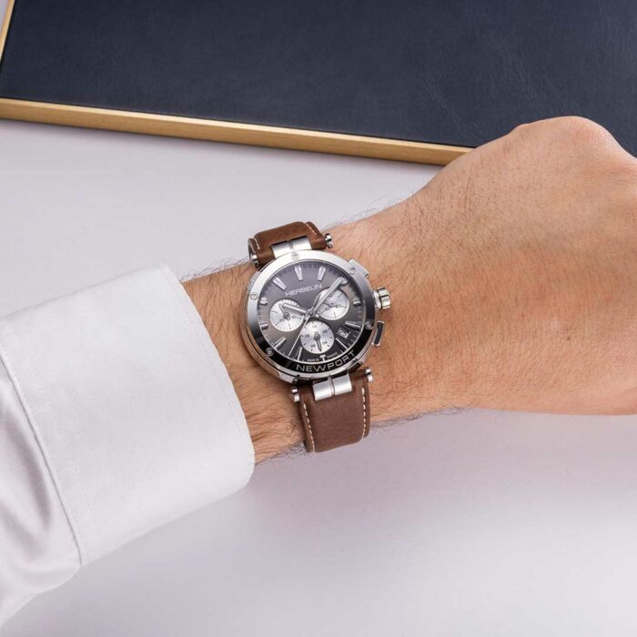 montre chronographe herbelin 37658AP24MA