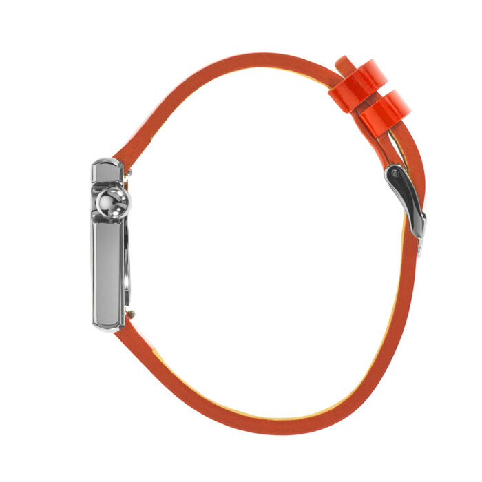 Montre Lip Mach 2000 Mini Square Orange 671175