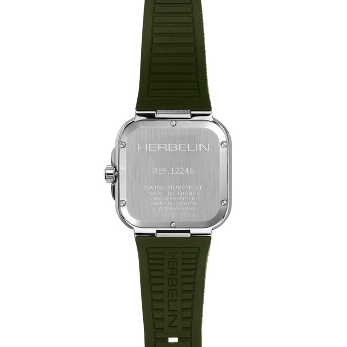 Montre Herbelin Cap Camarat Square FKM Vert