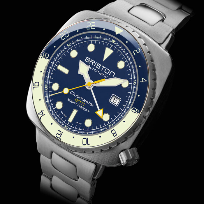 Montre Briston Clubmaster Diver Pro GMT Acier