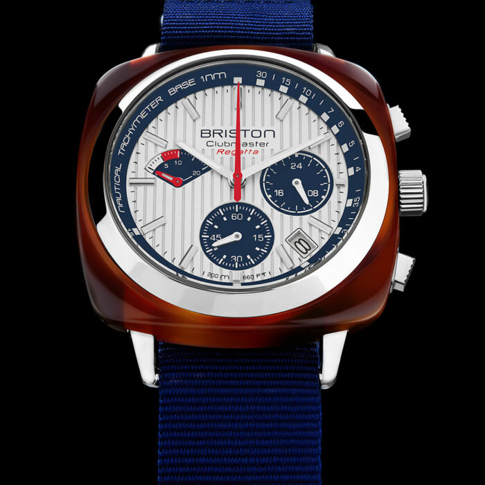 montre briston regatta cadran blanc