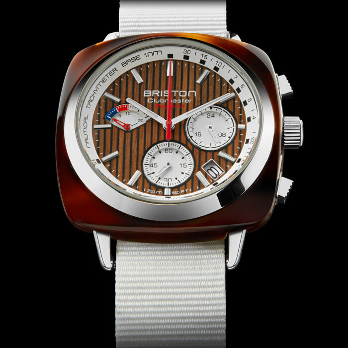 Montre Briston Clubmaster Regatta Noyer Blanc
