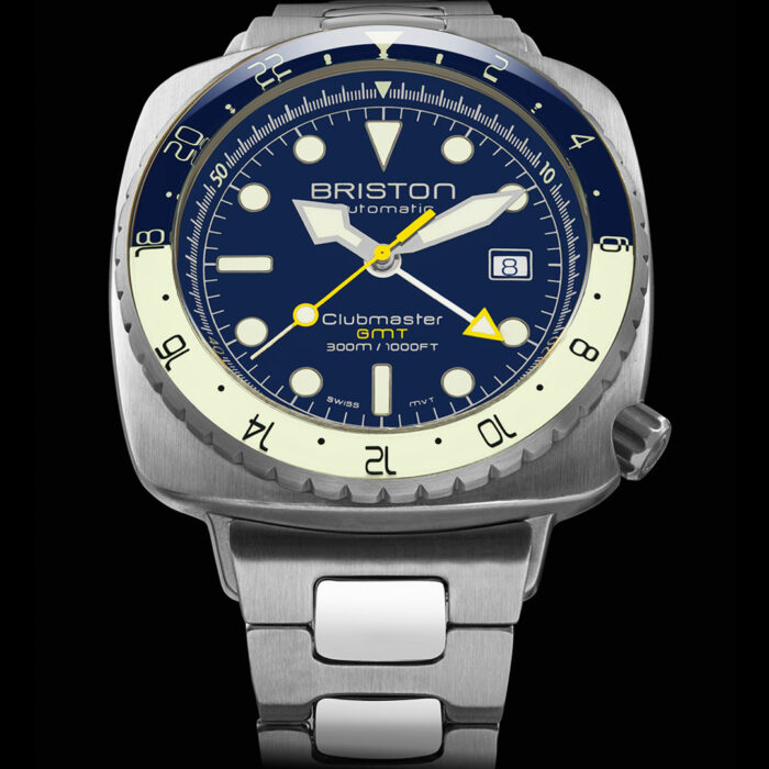 Montre Briston Clubmaster Diver Pro GMT Acier