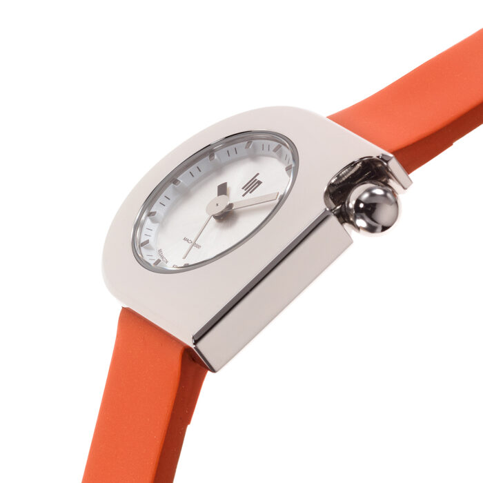 Montre Lip Mach 2000 Mini Moon Orange Argent 671165 – Image 4