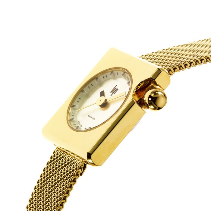 Montre Lip Mach 2000 Mini Square Or 671177