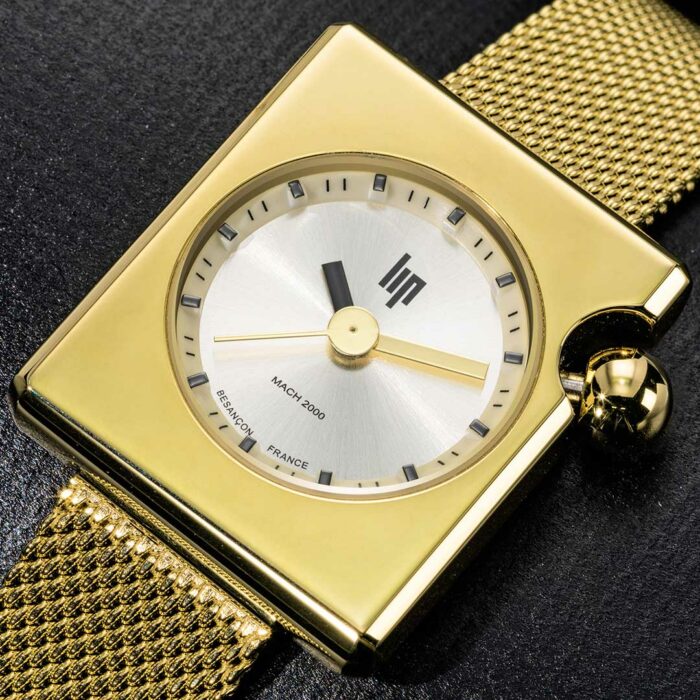 Montre Lip Mach 2000 Mini Square Or 671177