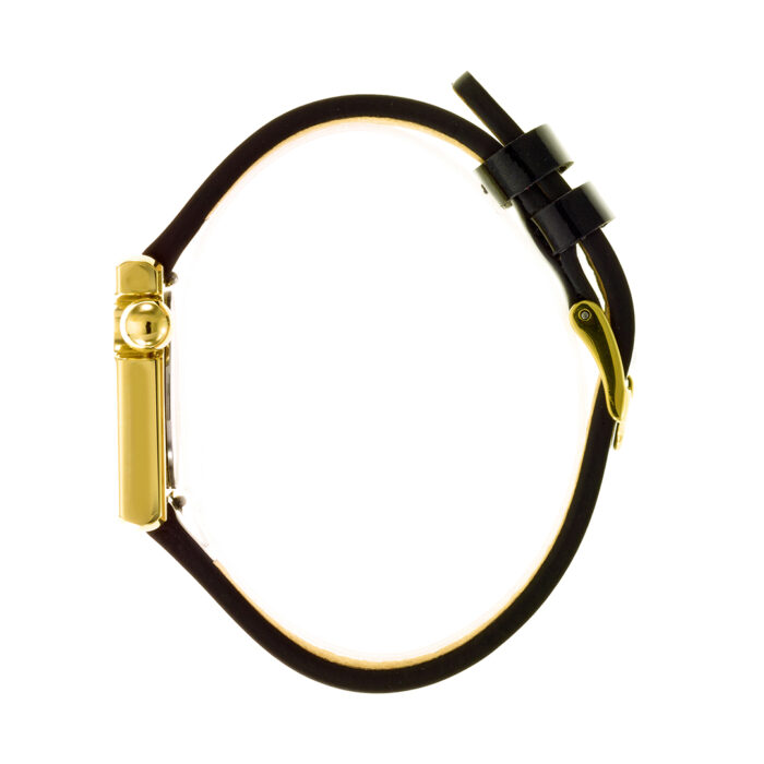 Montre Lip Mach 2000 Mini Square Noir Or 671178