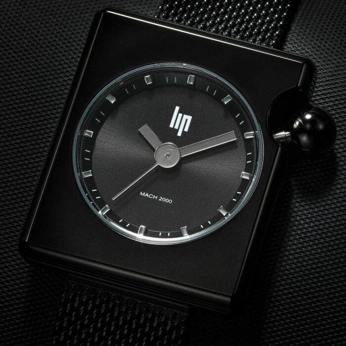 Montre Lip Mach 2000 Mini Square Noir 671391
